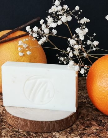 Savon Naturel aux Graines de Sésame et Parfum Agrumes